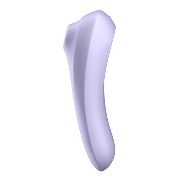 Satisfyer - Dual Pleasure App-Controlled Clitoral Air Stimulator Vibrator (Mauve) -  Clit Massager (Vibration) Rechargeable  Durio.sg