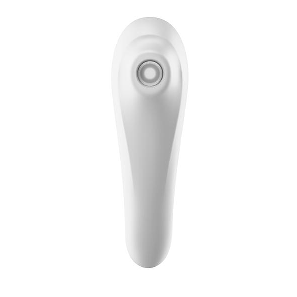 Satisfyer - Dual Pleasure App-Controlled Clitoral Air Stimulator Vibrator (White) -  Clit Massager (Vibration) Rechargeable  Durio.sg
