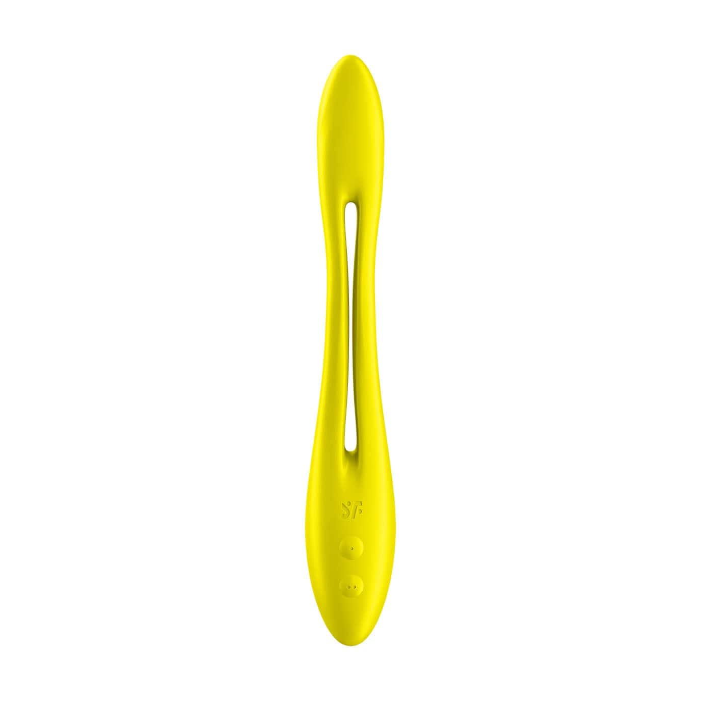 Satisfyer - Elastic Game Flexible Multi Vibrator (Yellow) -  G Spot Dildo (Vibration) Rechargeable  Durio.sg