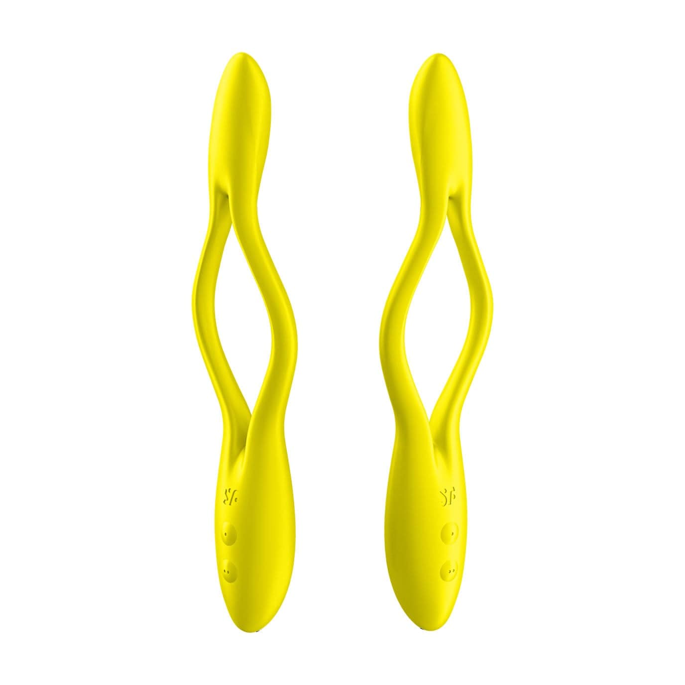 Satisfyer - Elastic Game Flexible Multi Vibrator (Yellow) -  G Spot Dildo (Vibration) Rechargeable  Durio.sg