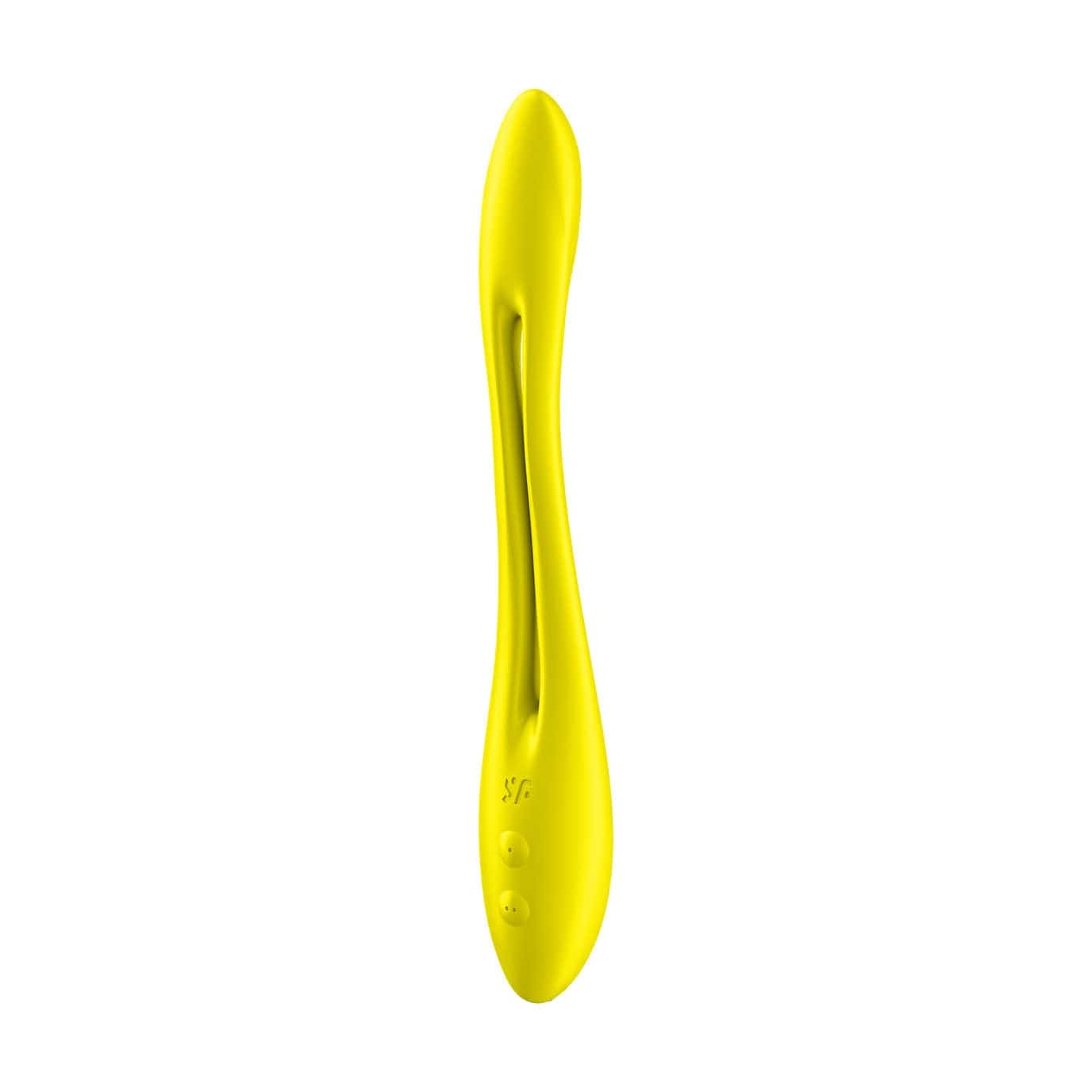 Satisfyer - Elastic Game Flexible Multi Vibrator (Yellow) -  G Spot Dildo (Vibration) Rechargeable  Durio.sg