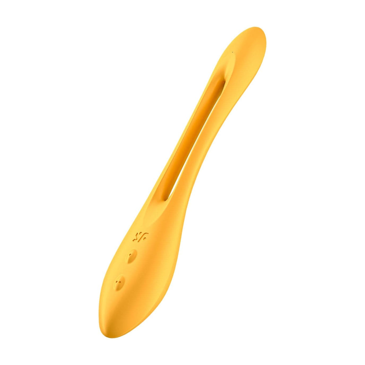 Satisfyer - Elastic Joy Flexible Multi Vibrator (Dark Yellow) -  G Spot Dildo (Vibration) Rechargeable  Durio.sg