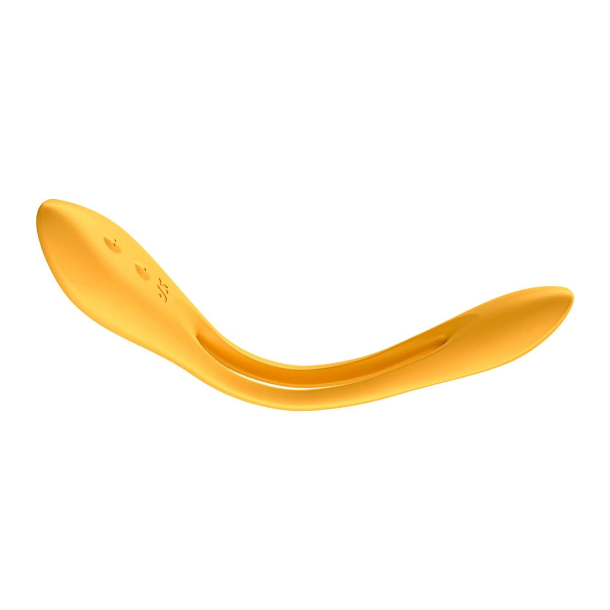 Satisfyer - Elastic Joy Flexible Multi Vibrator (Dark Yellow) -  G Spot Dildo (Vibration) Rechargeable  Durio.sg