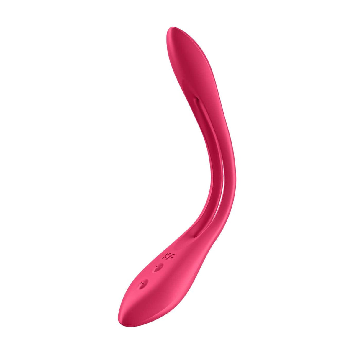 Satisfyer - Elastic Joy Flexible Multi Vibrator (Red) -  G Spot Dildo (Vibration) Rechargeable  Durio.sg