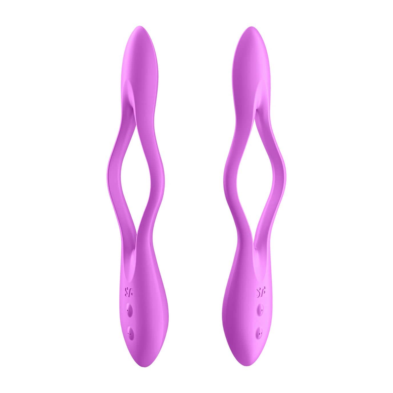 Satisfyer - Elastic Joy Flexible Multi Vibrator (Violet) -  G Spot Dildo (Vibration) Rechargeable  Durio.sg