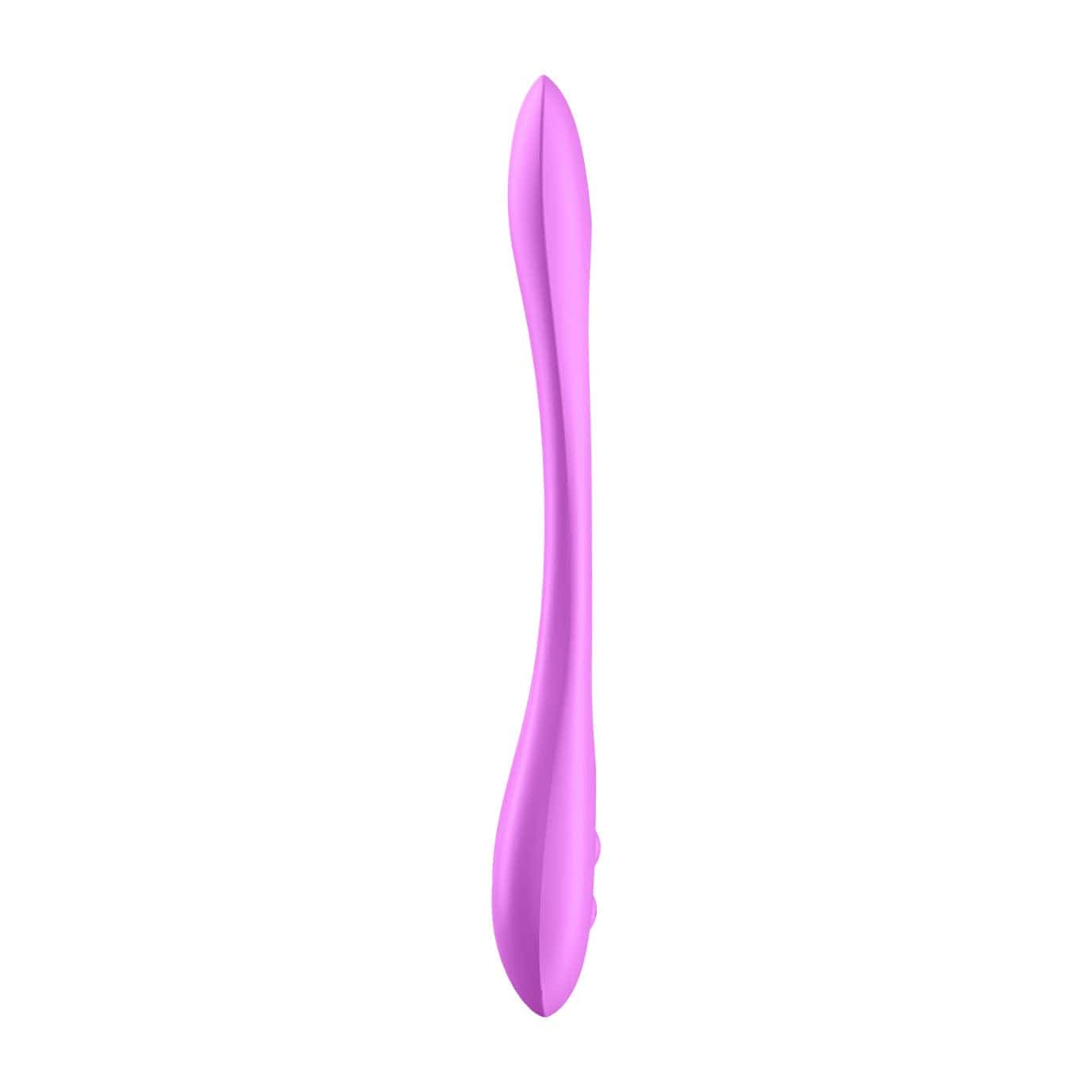 Satisfyer - Elastic Joy Flexible Multi Vibrator (Violet) -  G Spot Dildo (Vibration) Rechargeable  Durio.sg