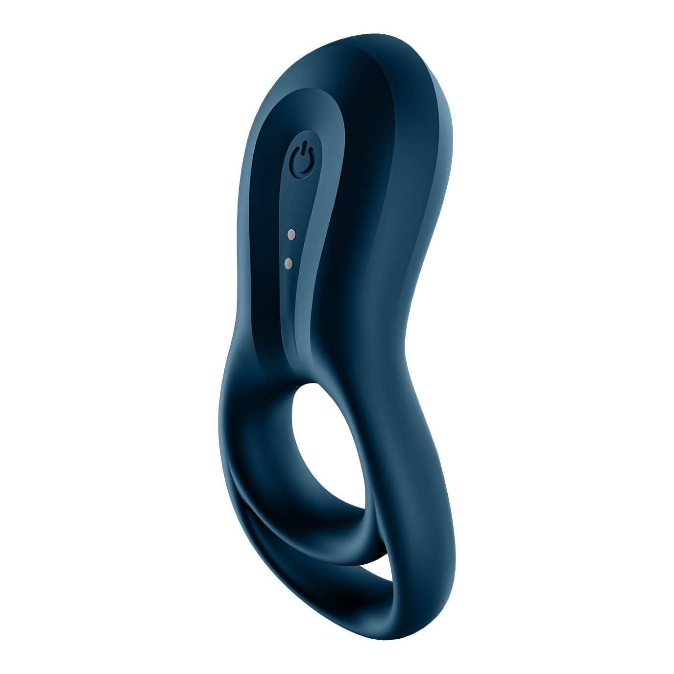 Satisfyer - Epic Duo Bluetooth App-Controlled Silicone Vibrating Cock Ring (Navy) -  Silicone Cock Ring (Vibration) Rechargeable  Durio.sg