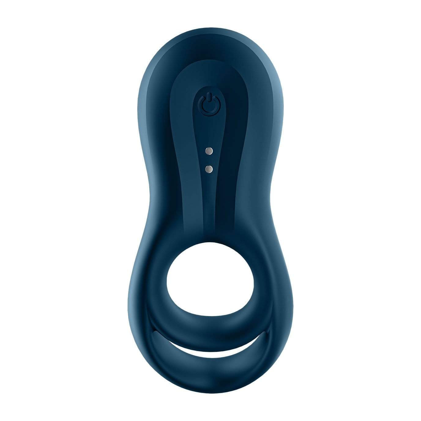 Satisfyer - Epic Duo Bluetooth App-Controlled Silicone Vibrating Cock Ring (Navy) -  Silicone Cock Ring (Vibration) Rechargeable  Durio.sg