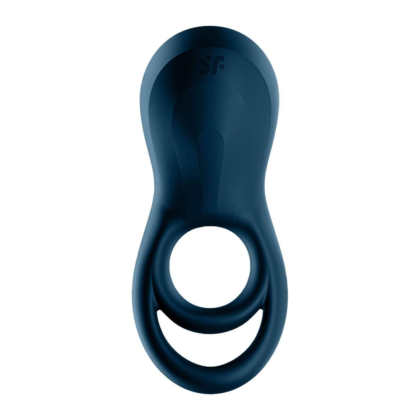 Satisfyer - Epic Duo Bluetooth App-Controlled Silicone Vibrating Cock Ring (Navy) -  Silicone Cock Ring (Vibration) Rechargeable  Durio.sg
