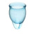 Satisfyer - Feel Confident Menstrual Cup Set (Light Blue) -  Menstrual Cup  Durio.sg