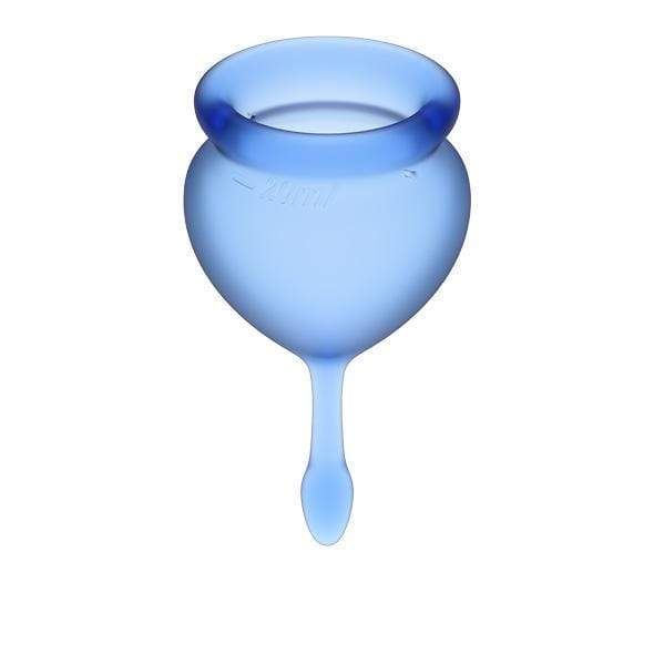 Satisfyer - Feel Good Menstrual Cup Set (Dark Blue) -  Menstrual Cup  Durio.sg