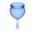 Satisfyer - Feel Good Menstrual Cup Set (Dark Blue) -  Menstrual Cup  Durio.sg