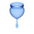 Satisfyer - Feel Good Menstrual Cup Set (Dark Blue) -  Menstrual Cup  Durio.sg