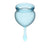 Satisfyer - Feel Good Menstrual Cup Set (Light Blue) -  Menstrual Cup  Durio.sg
