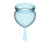 Satisfyer - Feel Good Menstrual Cup Set (Light Blue) -  Menstrual Cup  Durio.sg