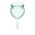 Satisfyer - Feel Good Menstrual Cup Set (Light Green) -  Menstrual Cup  Durio.sg