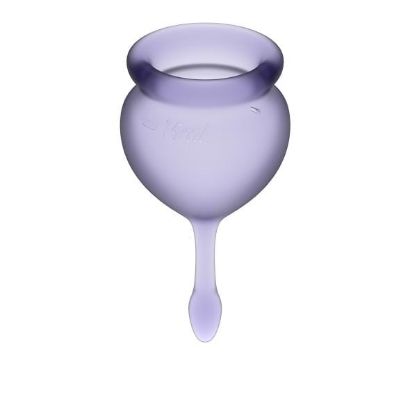 Satisfyer - Feel Good Menstrual Cup Set (Liliac) -  Menstrual Cup  Durio.sg