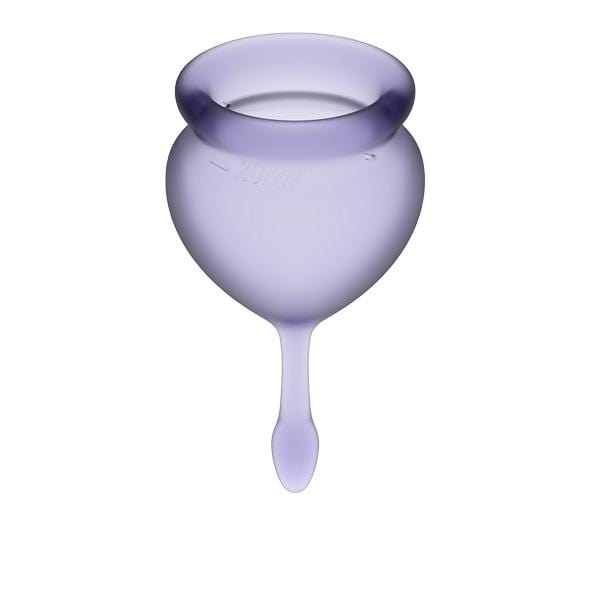 Satisfyer - Feel Good Menstrual Cup Set (Liliac) -  Menstrual Cup  Durio.sg