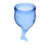 Satisfyer - Feel Secure Menstrual Cup Set (Dark Blue) -  Menstrual Cup  Durio.sg