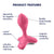 Satisfyer - Game Changer Genderless Vibrating Anal Plug (Pink) -  Anal Plug (Vibration) Rechargeable  Durio.sg