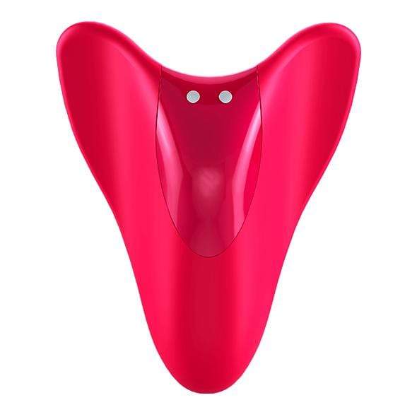 Satisfyer - High Fly Finger Vibrator (Fuchsia) -  Clit Massager (Vibration) Rechargeable  Durio.sg