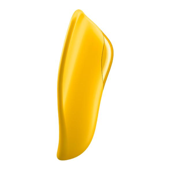 Satisfyer - High Fly Finger Vibrator (Yellow) -  Clit Massager (Vibration) Rechargeable  Durio.sg