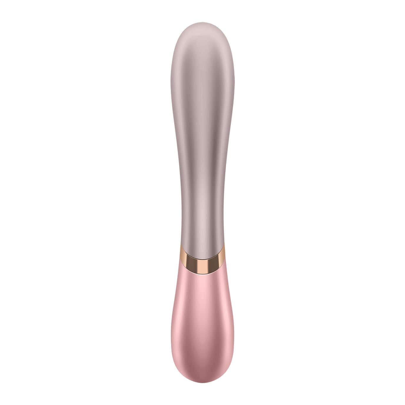 Satisfyer - Hot Lover Warming Rabbit Vibrator with Bluetooth and App (Pink/Dark Pink) -  Rabbit Dildo (Vibration) Rechargeable  Durio.sg
