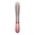 Satisfyer - Hot Lover Warming Rabbit Vibrator with Bluetooth and App (Pink/Dark Pink) -  Rabbit Dildo (Vibration) Rechargeable  Durio.sg