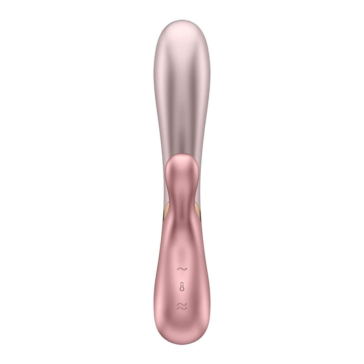 Satisfyer - Hot Lover Warming Rabbit Vibrator with Bluetooth and App (Pink/Dark Pink) -  Rabbit Dildo (Vibration) Rechargeable  Durio.sg