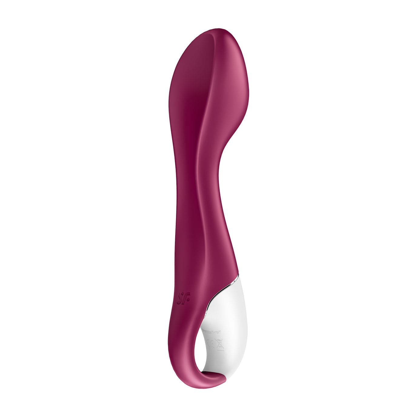 Satisfyer - Hot Spot Heated G Spot Vibrator (Pink) -  G Spot Dildo (Vibration) Rechargeable  Durio.sg