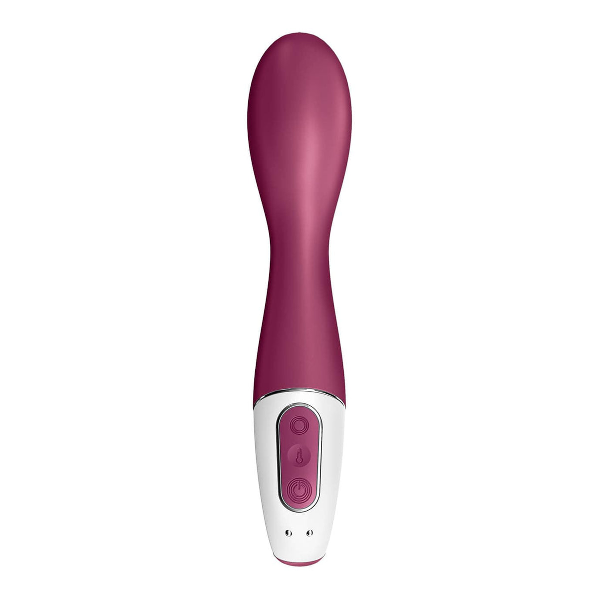 Satisfyer - Hot Spot Heated G Spot Vibrator (Pink) -  G Spot Dildo (Vibration) Rechargeable  Durio.sg