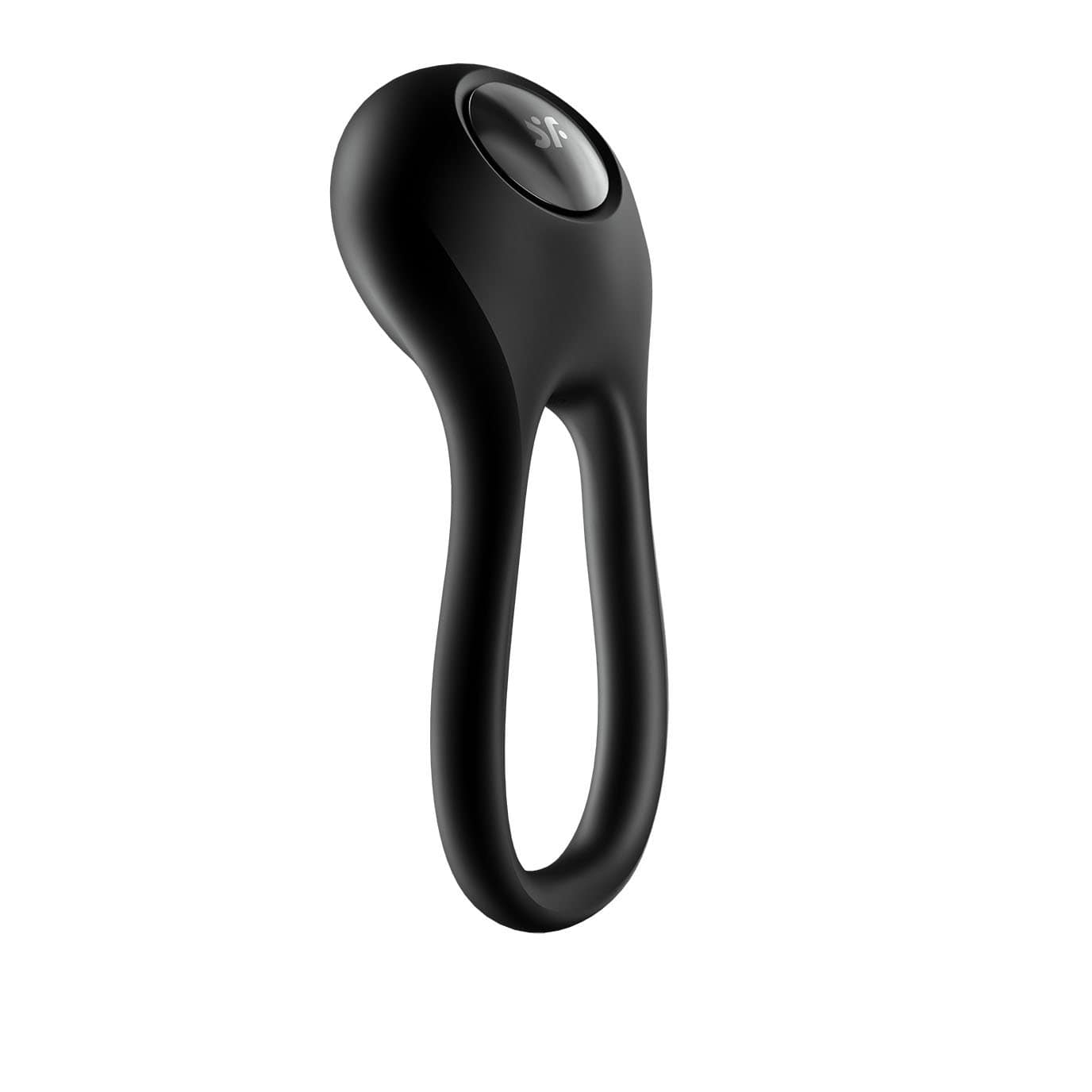 Satisfyer - Majestic Duo Silicone Vibrating Cock Ring (Black) -  Silicone Cock Ring (Vibration) Rechargeable  Durio.sg