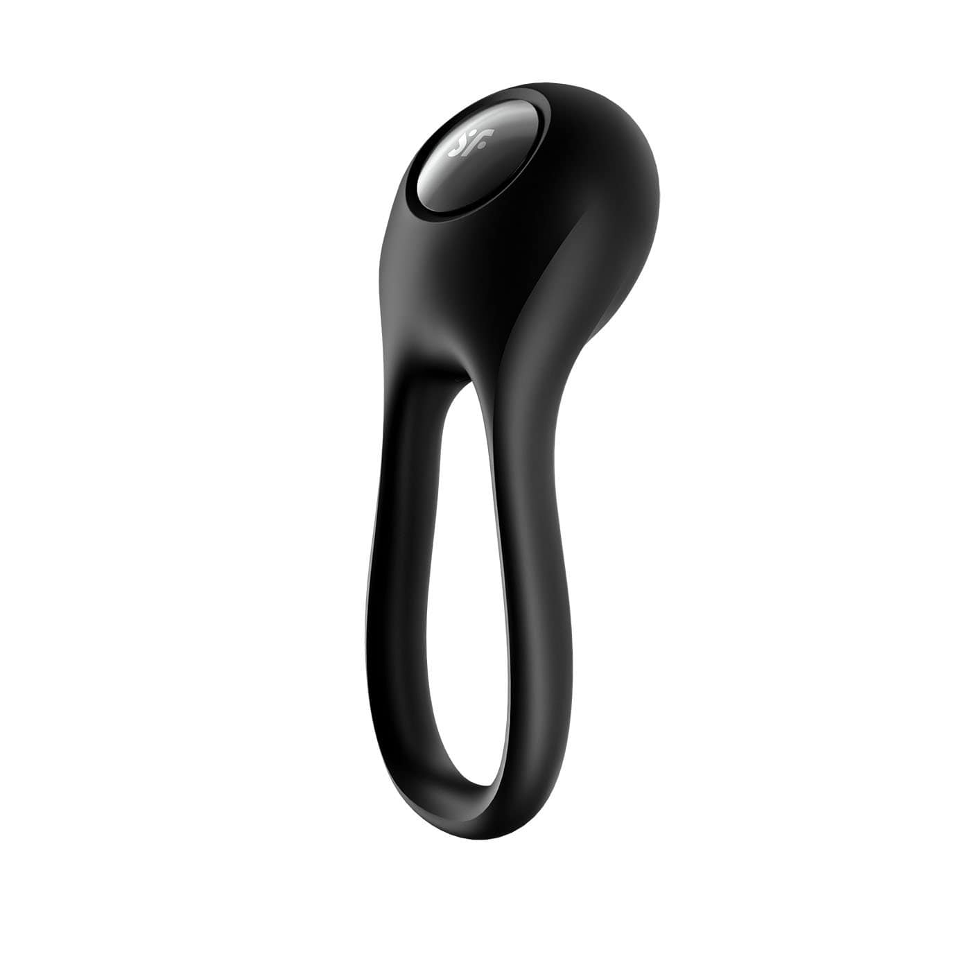 Satisfyer - Majestic Duo Silicone Vibrating Cock Ring (Black) -  Silicone Cock Ring (Vibration) Rechargeable  Durio.sg