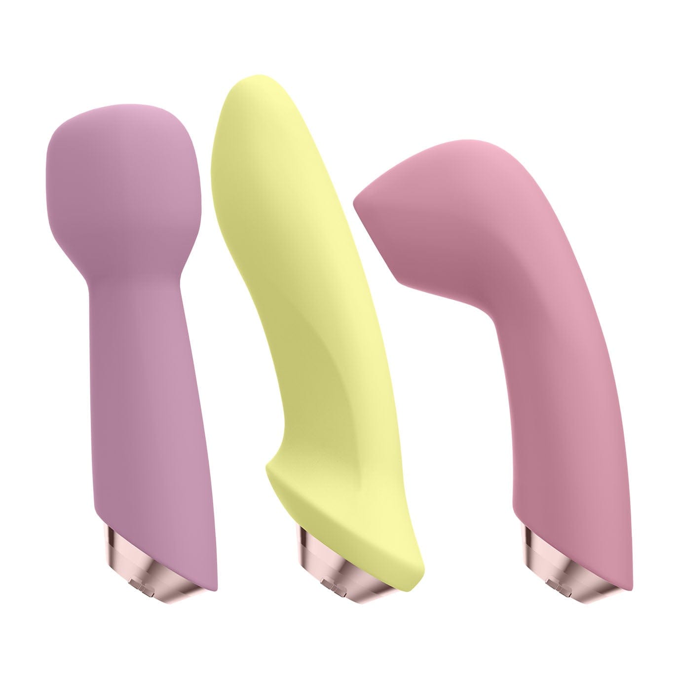 Satisfyer - Marvelous Four Clitoral Air Pulse Vibrator Set (Multi Colour) -  G Spot Dildo (Vibration) Rechargeable  Durio.sg