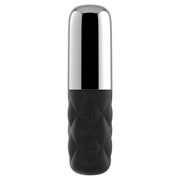 Satisfyer - Mini Sparkling Darling Bullet Vibrator (Chrome/Black) -  Bullet (Vibration) Rechargeable  Durio.sg