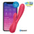 Satisfyer - Mono Flex App-Controlled Rabbit Vibrator (Red) -  Rabbit Dildo (Vibration) Rechargeable  Durio.sg