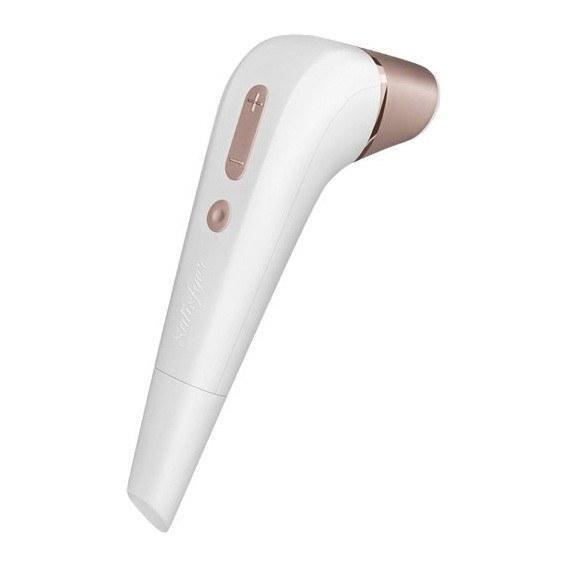 Satisfyer - Number 2 Air Pulse Clit Stimulator (White) -  Clit Massager (Vibration) Non Rechargeable  Durio.sg