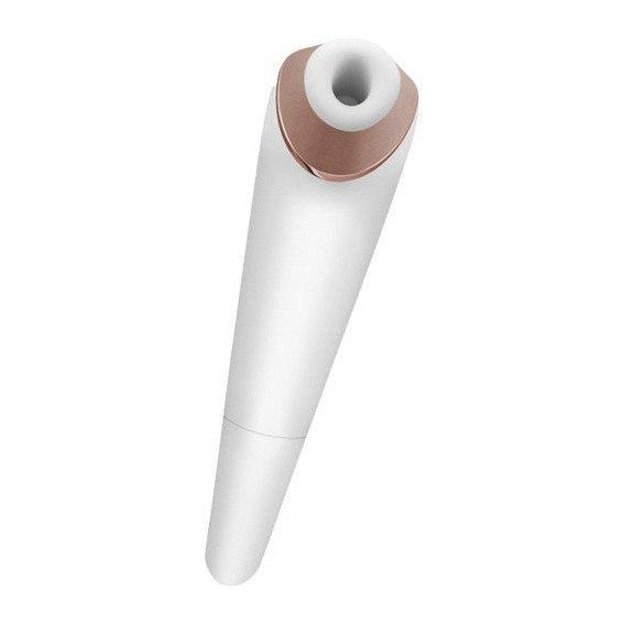 Satisfyer - Number 2 Air Pulse Clit Stimulator (White) -  Clit Massager (Vibration) Non Rechargeable  Durio.sg