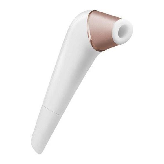 Satisfyer - Number 2 Air Pulse Clit Stimulator (White) -  Clit Massager (Vibration) Non Rechargeable  Durio.sg