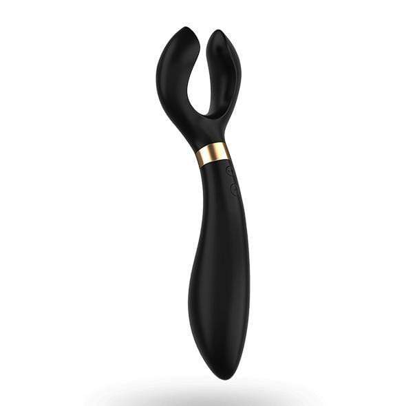 Satisfyer - Partner Multifun 3 Couples Massager (Black) -  Couple's Massager (Vibration) Rechargeable  Durio.sg