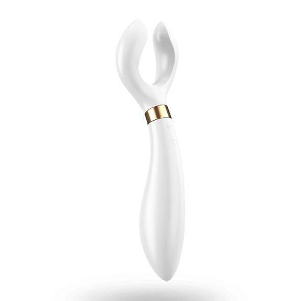 Satisfyer - Partner Multifun 3 Couples Massager (White) -  Couple's Massager (Vibration) Rechargeable  Durio.sg