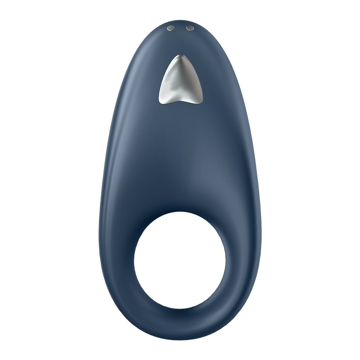 Satisfyer - Powerful One App-Controlled Silicone Cock Ring (Blue Black) -  Silicone Cock Ring (Vibration) Rechargeable  Durio.sg
