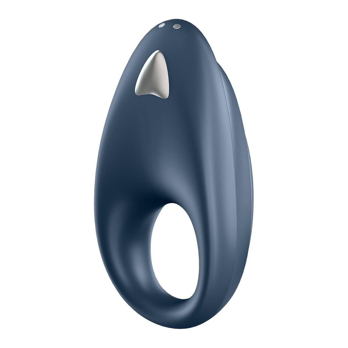 Satisfyer - Powerful One App-Controlled Silicone Cock Ring (Blue Black) -  Silicone Cock Ring (Vibration) Rechargeable  Durio.sg