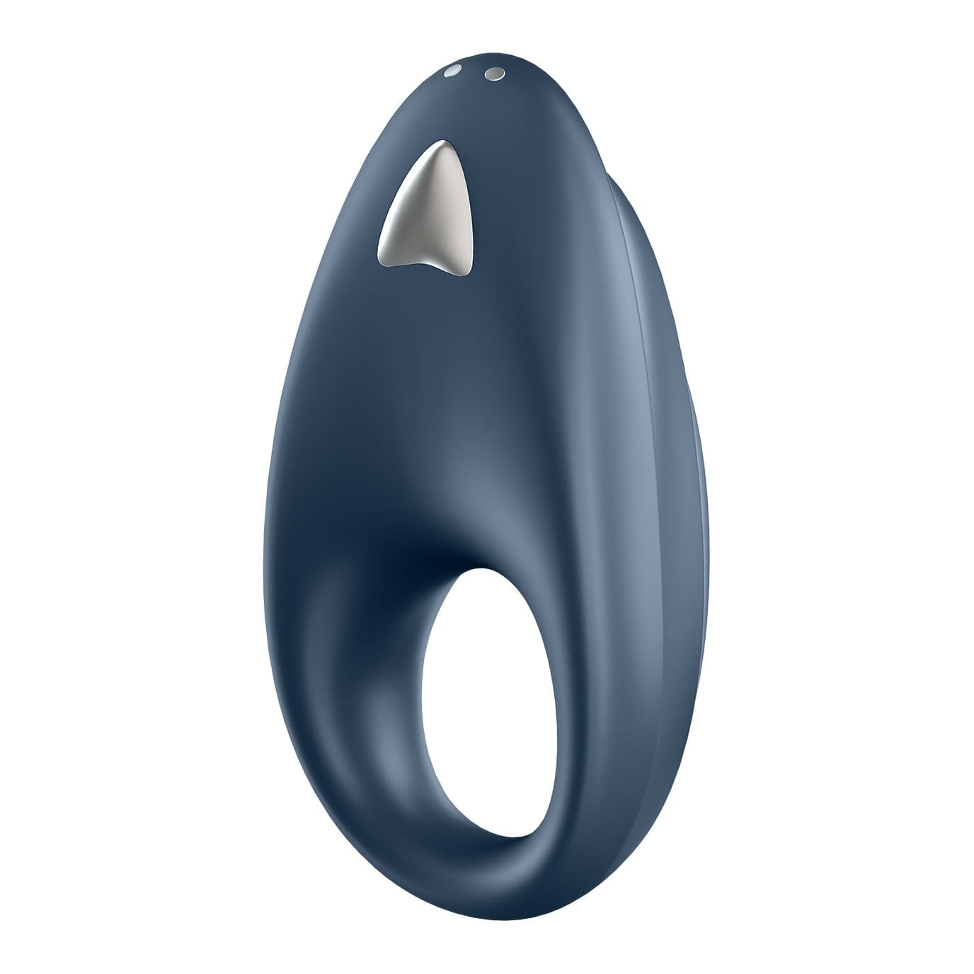 Satisfyer - Powerful One App-Controlled Silicone Cock Ring (Blue Black) -  Silicone Cock Ring (Vibration) Rechargeable  Durio.sg