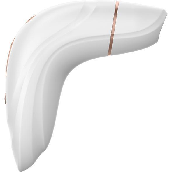Satisfyer - Pro 1+ Air Pulse Vibration Clit Massager (White) -  Clit Massager (Vibration) Rechargeable  Durio.sg