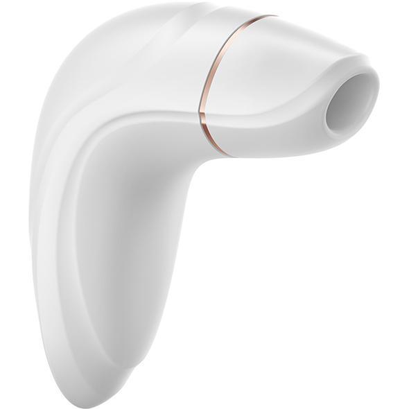 Satisfyer - Pro 1+ Air Pulse Vibration Clit Massager (White) -  Clit Massager (Vibration) Rechargeable  Durio.sg