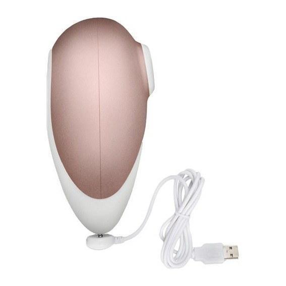 Satisfyer - Pro Deluxe Rechargeable Clit Stimulator (Rose Gold) -  Clit Massager (Vibration) Rechargeable  Durio.sg