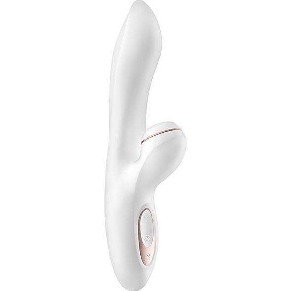 Satisfyer - Pro G-Spot Rabbit Vibrator (White) -  Rabbit Dildo (Vibration) Non Rechargeable  Durio.sg