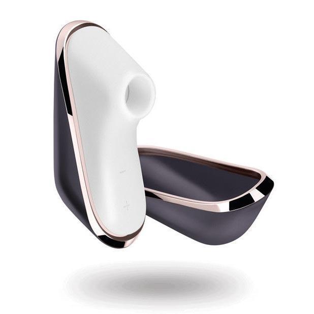 Satisfyer - Pro Traveler Clit Stimulator (White) -  Clit Massager (Vibration) Rechargeable  Durio.sg