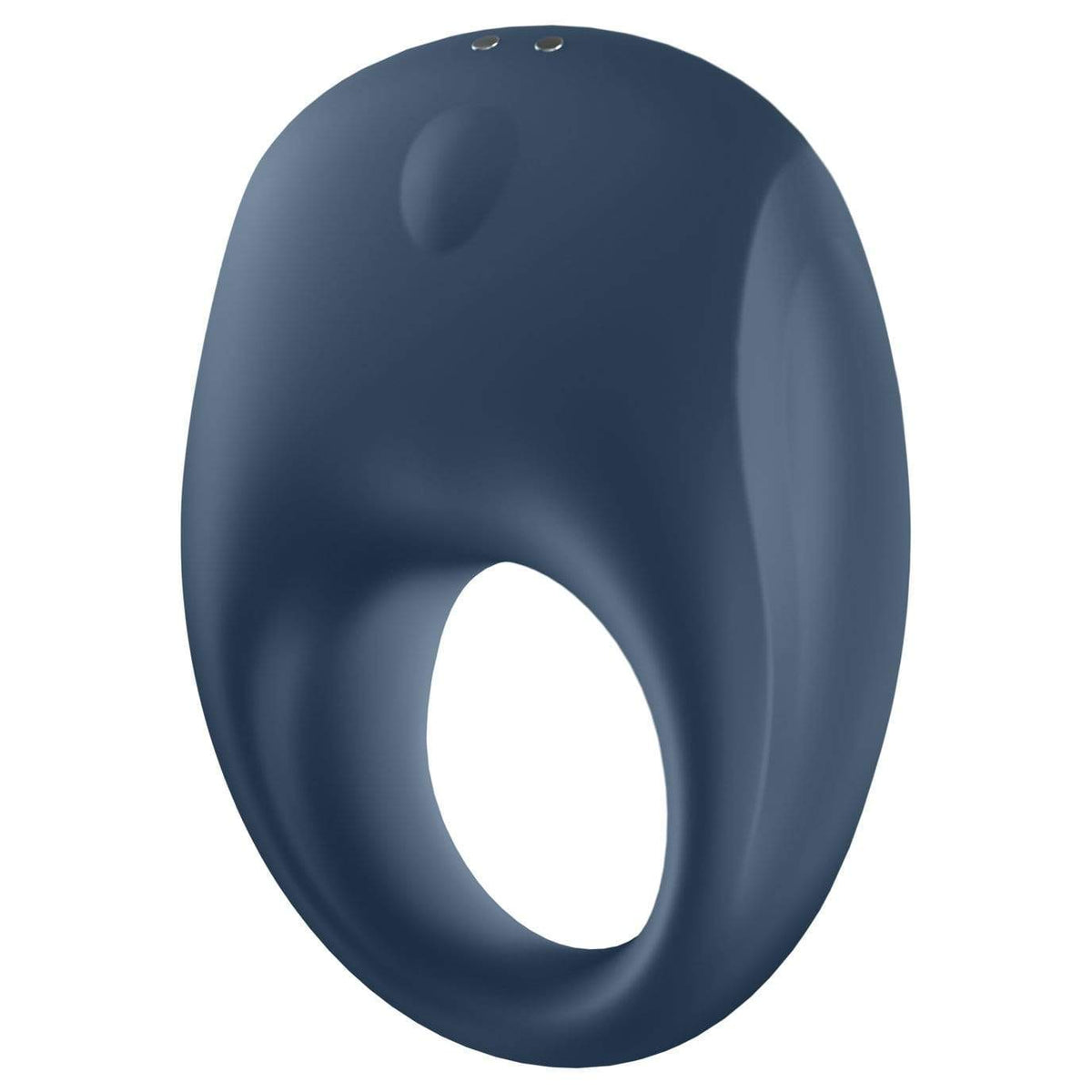 Satisfyer - Strong One App-Controlled Silicone Cock Ring (Blue Black) -  Silicone Cock Ring (Vibration) Rechargeable  Durio.sg